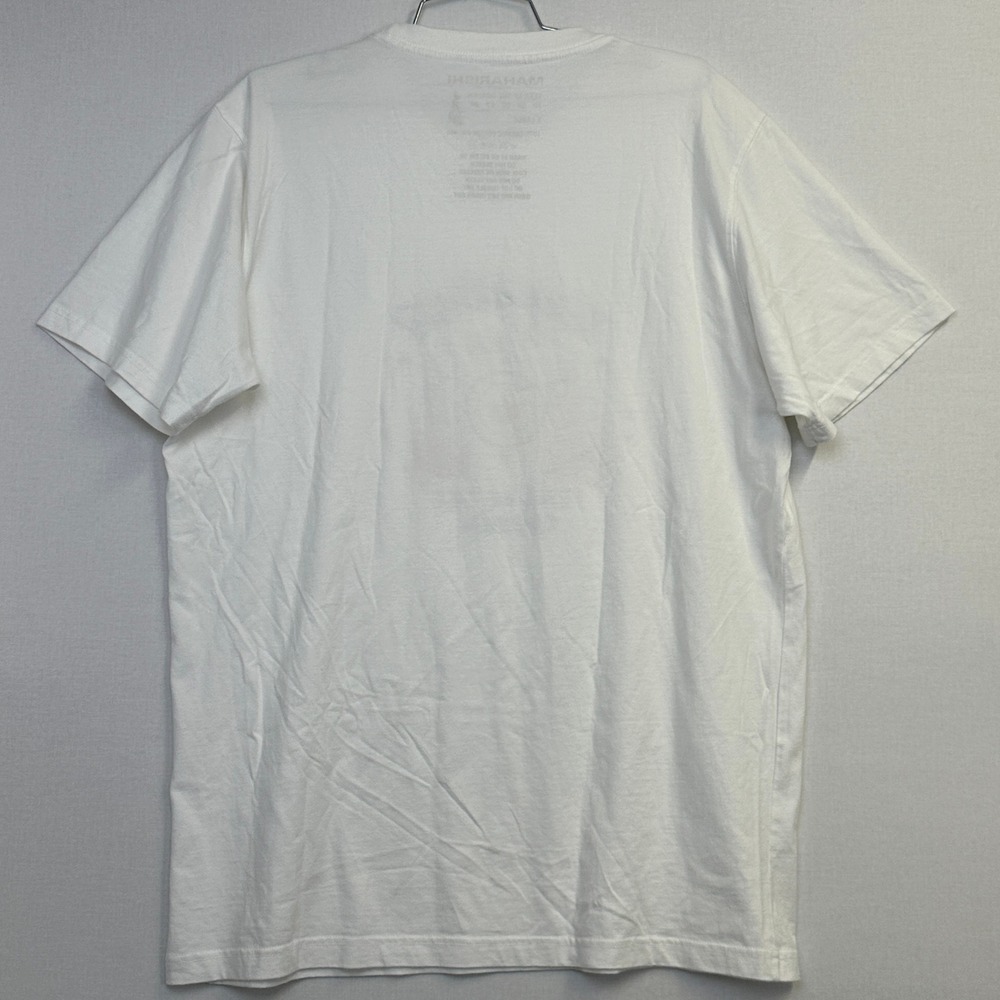 Maharishi Year of the Dragon T-Shirt Organic Cotton Off White Men XL - Picture 2 of 11